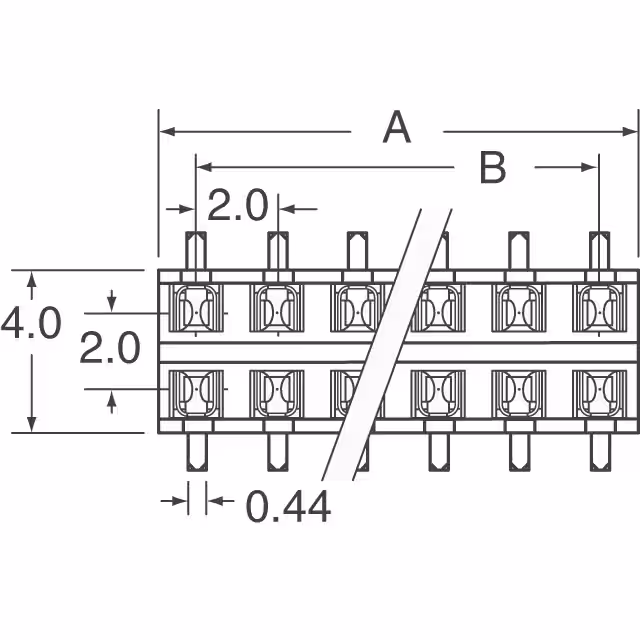91596-104LF Amphenol ICC (FCI)  Embases Prises femelles